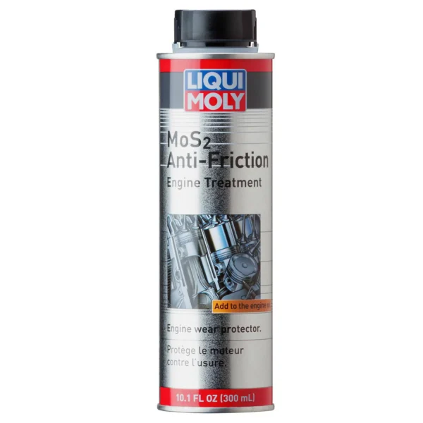 Liqui Moly Mos2 Anti-Friction Engine Treatment - Reduces Wear And Extends Engine Life, 300ml