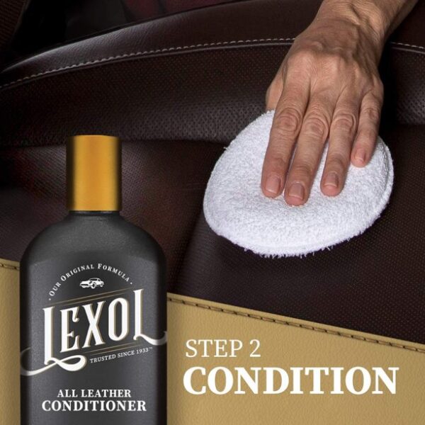 Lexol Leather Care Kit (Cleaner & Conditioner) 16.9oz - Image 5