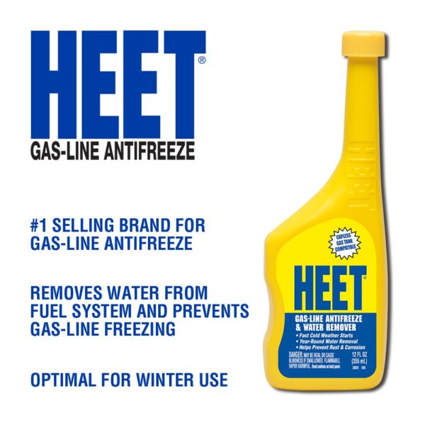 HEET Gas-Line Antifreeze And Water Remover - Image 2