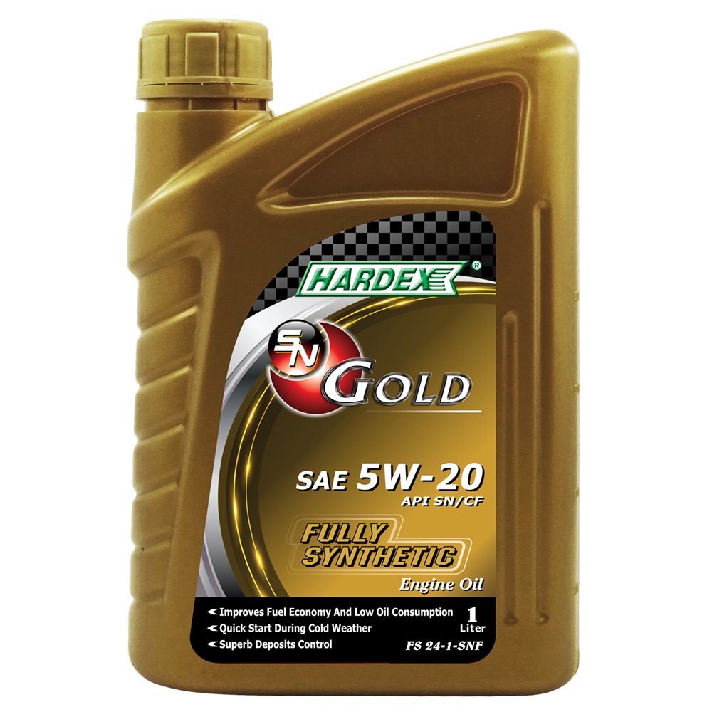 Hardex Gold 5W-20 Full Synthetic Motor Oil - 1 Ltr