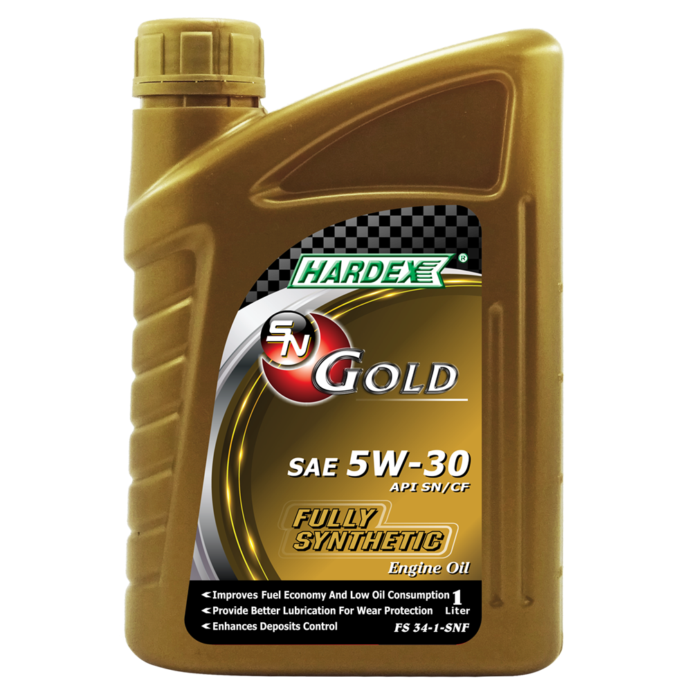 Hardex Gold 5W-30 Full Synthetic Motor Oil - 1 Ltr