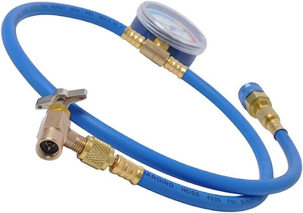 Refrigerant R134A Hose with Pressure Gauge - Image 2