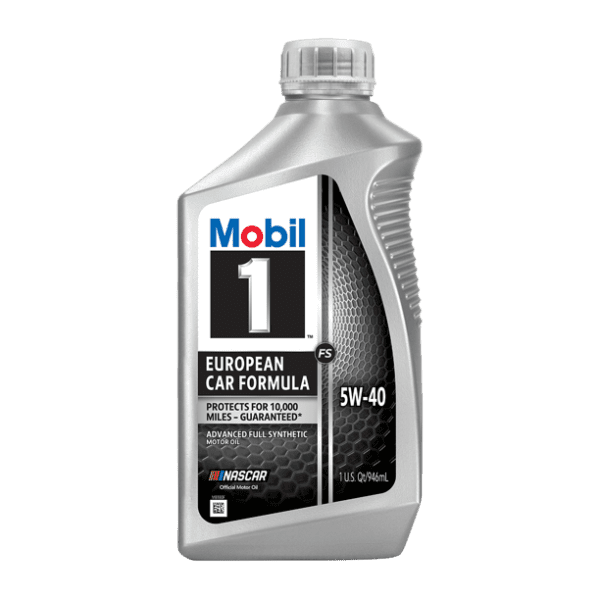 5W-40 Mobil 1 European Car Formula 10,000 miles 1 Quart