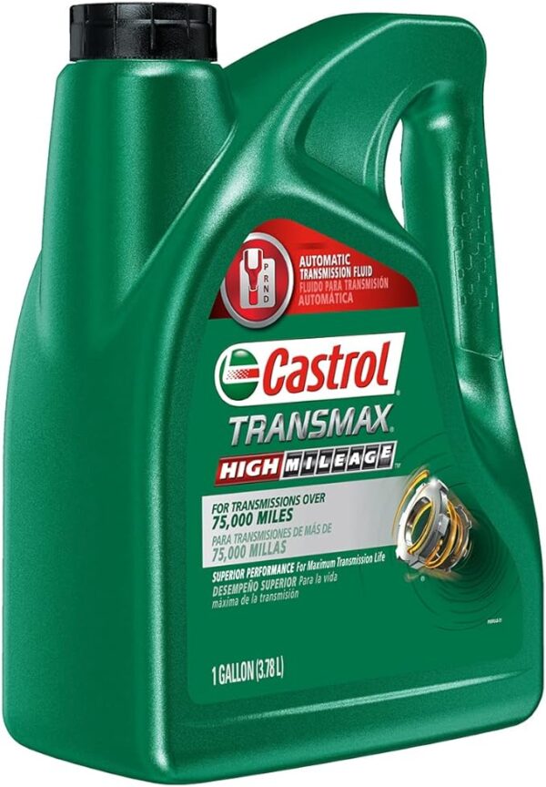 Castrol Transmax High Mileage Transmission Fluid - 4 Quarts - Image 2