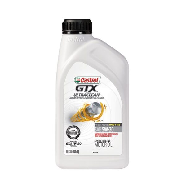 5w-20 Castrol GTX Ultraclean Motor Oil 1L