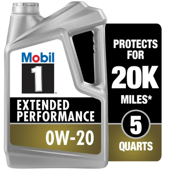 0W-20 Mobil 1 Extended Performance Motor Oil 5L