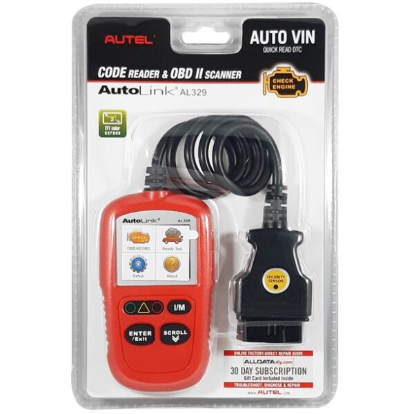 Autolink AL329 OBD2 Scanner & Code Reader By Autel - Image 2