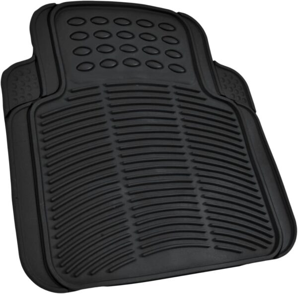 BDK Heavy Duty 4-Piece Rubber Mats-MT-654-BK - Image 3