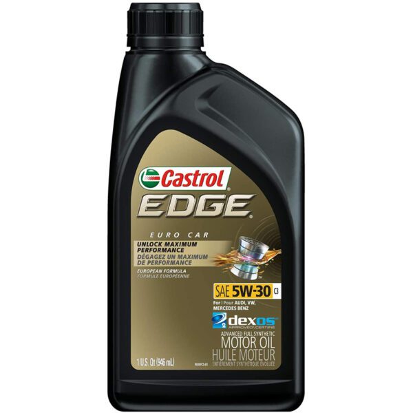 5w-30 Castrol Edge Titanium Technology Motor Oil 1L