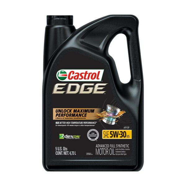 5w-30 Castrol Edge Titanium Technology Motor Oil 5L