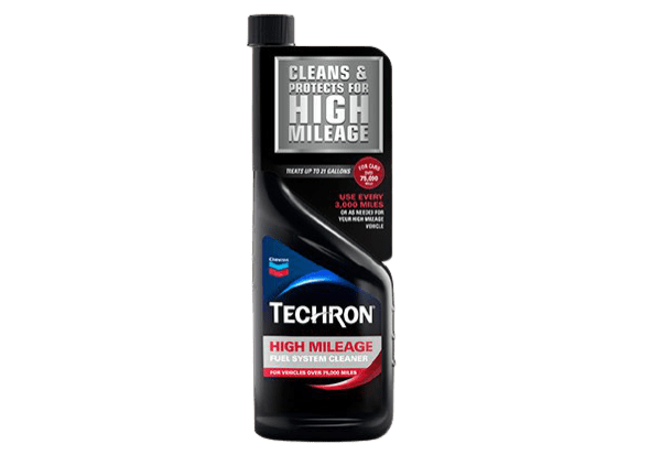 Chevron Techron High Mileage Fuel System Cleaner, 12 oz,