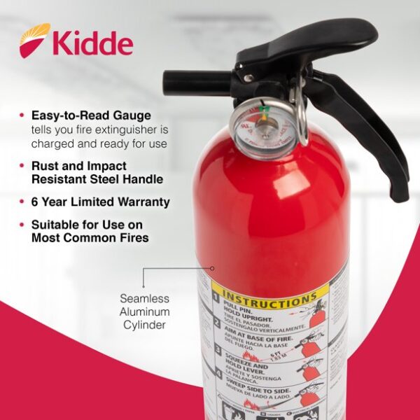 Kidde Multipurpose Fire Extinguisher - Image 3