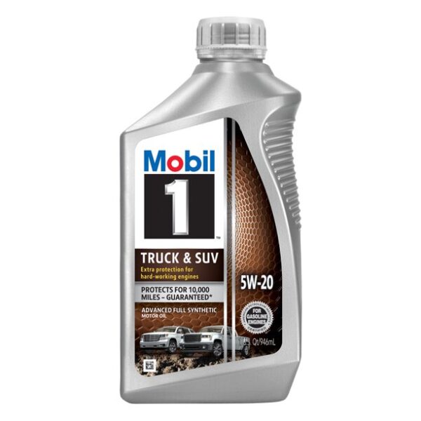 5W-20 Mobil 1 Truck & SUV Advanced Synthetic Motor Oil - 1 Quart