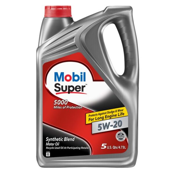 5W-20 Mobil Super 5000 Motor Oil