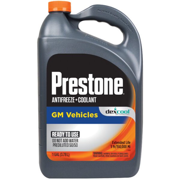 Prestone Dexcool Orange Antifreeze Coolant 4 litres