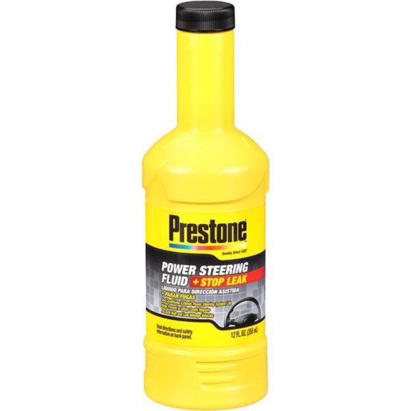 Prestone Power Steering Fluid + Stop Leak - 354ml