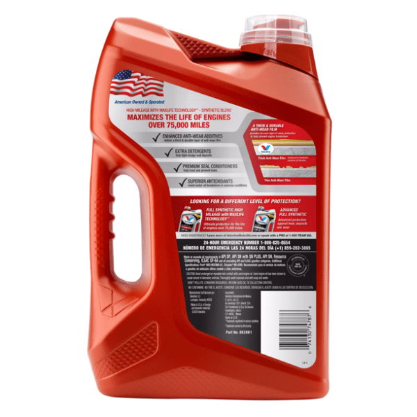 5W-30 Valvoline Synthetic Blend Motor Oil 5L - Image 3