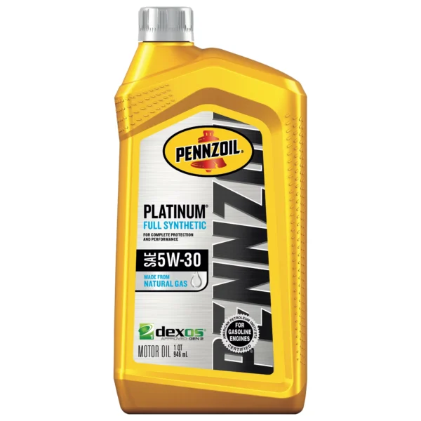 5W-30 Pennzoil Platinum Full Synthetic Motor Oil - 1 Quart