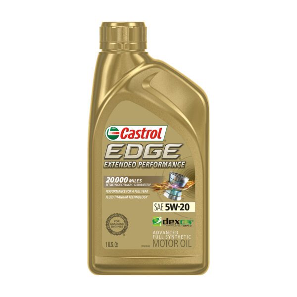 5w-20 Castrol Edge Extended performance Motor Oil 1L