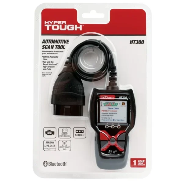 Hyper Tough HT300 Car OBD2 Scanner Code Reader - Image 2