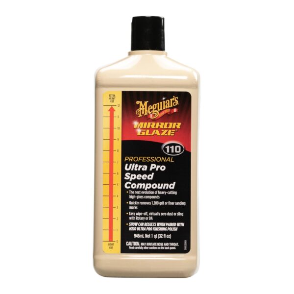 Meguair's M110 Mirror Glaze Ultra Pro Speed Compound