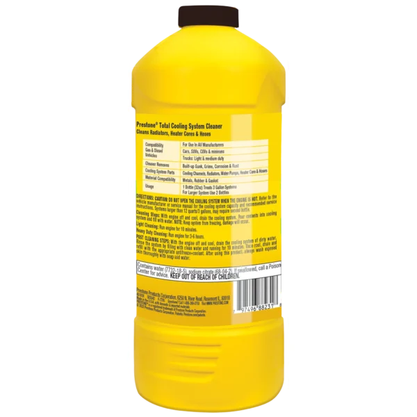 Prestone Total Cooling System Cleaner - 32OZ - Image 3