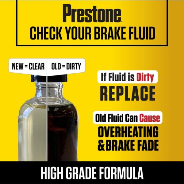 Prestone Dot 3 Brake Fluid - 354ml - Image 2