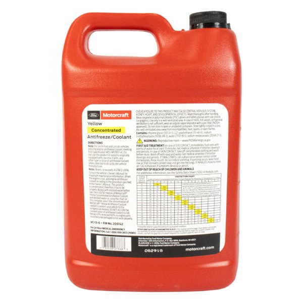 Motorcraft Yellow Concentrated Antifreeze / Coolant - Order & Buy