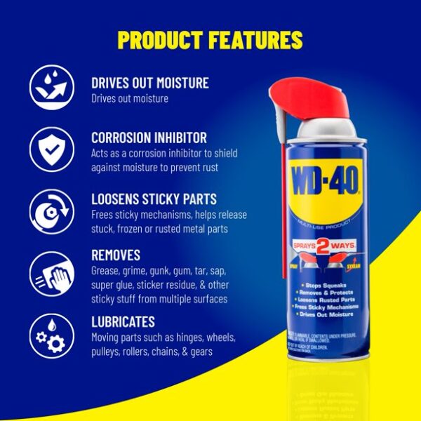 WD-40 (Smart Straw) 3oz - Image 2